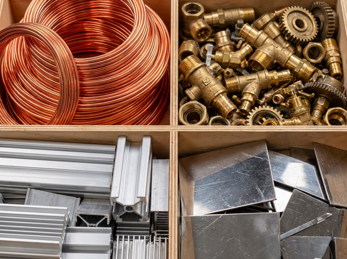 Scrap metal materials